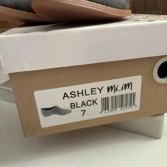 NIB Mi.iM Ashley Leather Braided Ankle Bootie Shootie - Picture 6 of 6